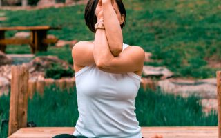 le yoga en jardin