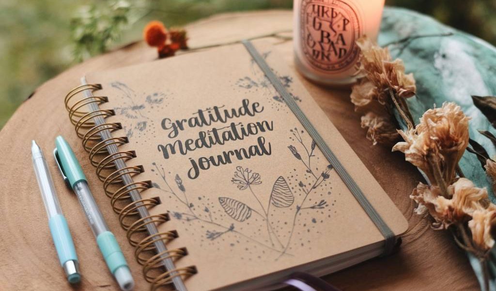 « Créer un journal gratitude-méditation pour cultiver la sérénité au quotidien »