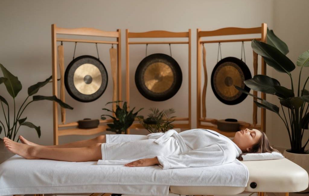 "Les bienfaits du bain sonore : comment les vibrations apaisent le corps et l'esprit"