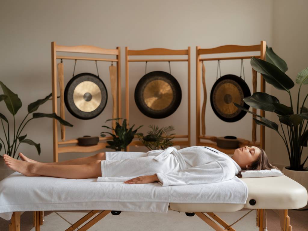 « Les bienfaits du bain sonore : comment les vibrations apaisent le corps et l’esprit »