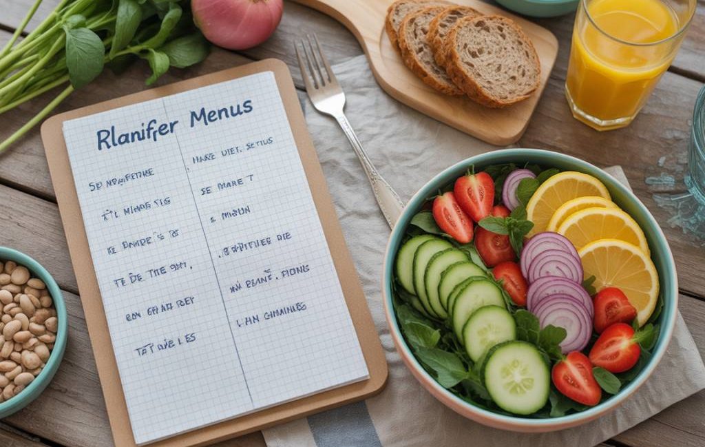 Planifier une semaine de menus bien-être : manger sain sans se compliquer la vie