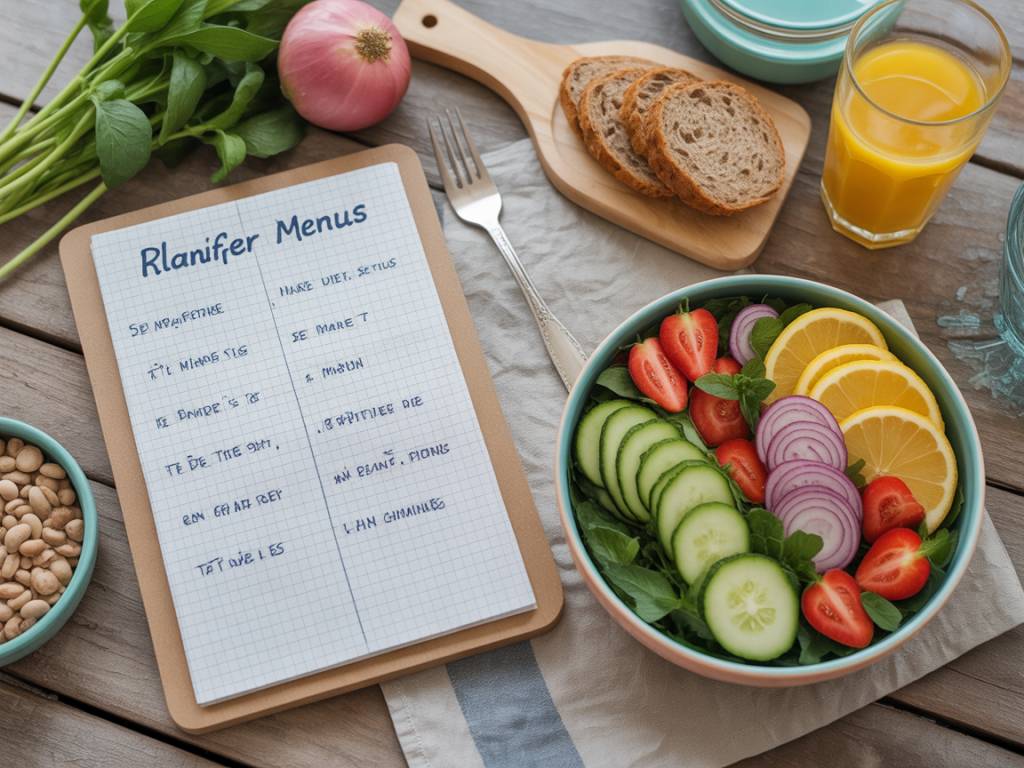 Planifier une semaine de menus bien-être : manger sain sans se compliquer la vie