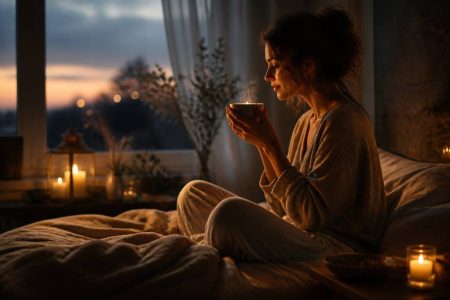 Créer une routine du soir autour d’une infusion bien-être : apaiser le mental et préparer un sommeil réparateur